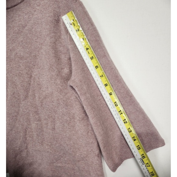 Fate Women's Mock Neck 3/4 Sleeve Warm Sweater Purple Size S - Picture 5 of 9